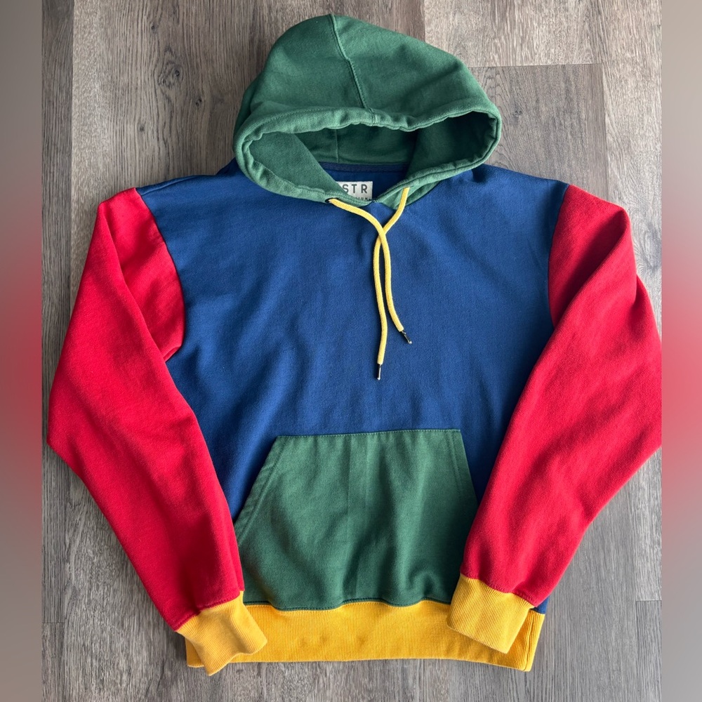 VSTR Colorblock Hoodie Sz.M